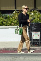 Hilary Duff Wears Snakeskin Pants and Converse Shoes   Shopping in Studio City 10 13 2022   - 86