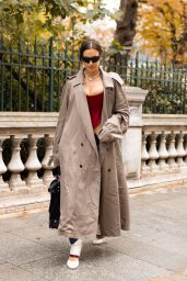 Irina Shayk Street Style - Paris 10/01/2022
