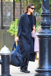 Irina Shayk Wears All Black Ensemble in New York 10 29 2022   - 84