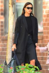 Irina Shayk Wears All Black Ensemble in New York 10 29 2022   - 54