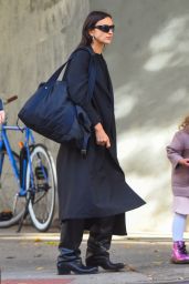 Irina Shayk Wears All Black Ensemble in New York 10 29 2022   - 87