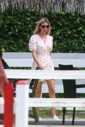 Ivanka Trump in a Short Floral Print Dress   Miami 10 23 2022   - 85