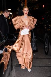 Jaime King in Plunging Jumpsuit at a Charity Gala in New York City 10/20/2022