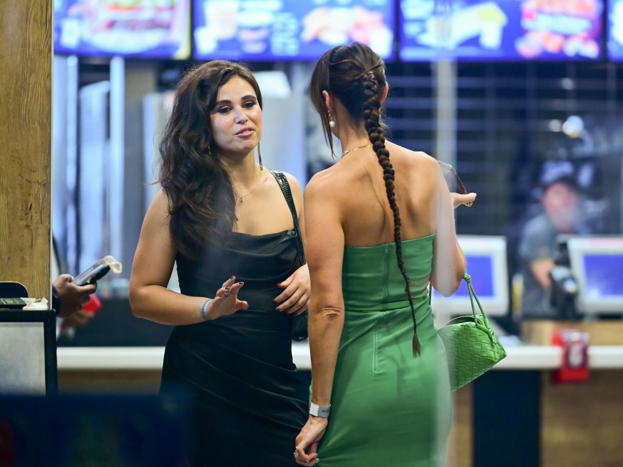 Jennifer Metcalfe and Eva O'Hara at McDonalds in London 10/17/2022