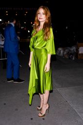 Jessica Chastain - Night Outing in New York City 10/19/2022