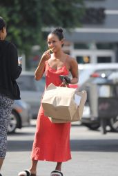 Karrueche Tran - Out in North Hollywood 10/11/2022