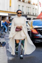Kat Graham - Street Style Paris Fashion Week 09/28/2022