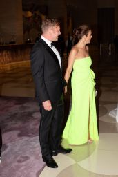 Kate Walsh in Lime Green Dress - Telethon Gala in Perth 10/22/2022