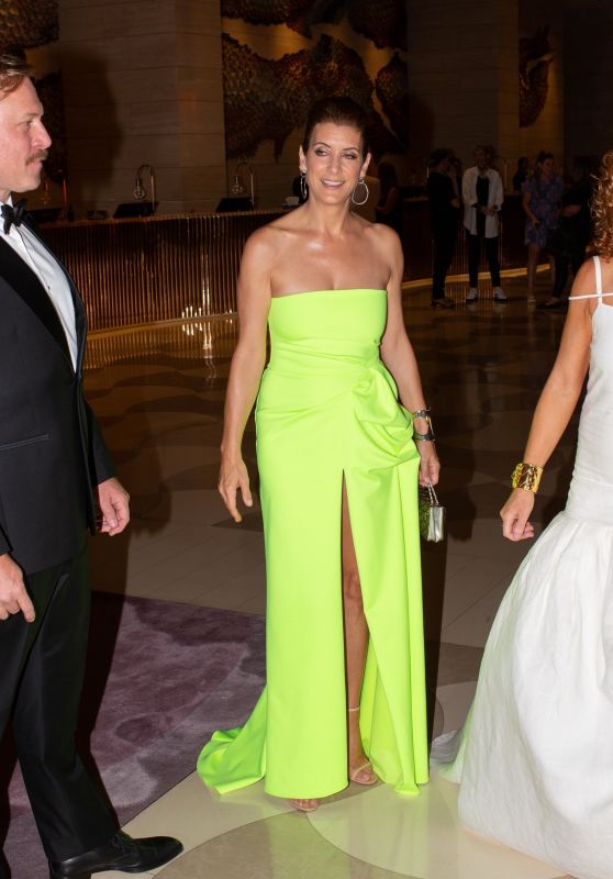 Kate Walsh in Lime Green Dress - Telethon Gala in Perth 10/22/2022