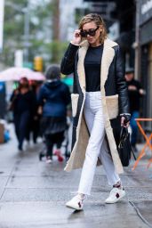 Katie Cassidy Street Style - Tribeca 10/13/2022