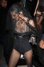 Kendall Jenner - Arriving at “La Notte Degli Occhi” Themed 27th Birthday Party in West Hollywood 10/21/2022