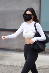 Kendall Jenner in Workout Outfit in West Hollywood 10/10/2022