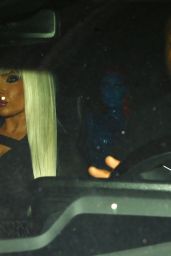 Kim Kardashian - Arrives at Kendall Jenner
