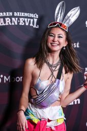 Kimiko Glenn – Darren Dzienciol’s CARN*EVIL Halloween Party in LA 10/29/2022