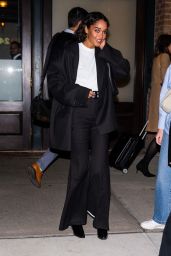 Laura Harrier   Out in New York City 10 20 2022   - 98