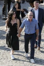 Lauren Sanchez and Jeff Bezos - Holiday in Rome 10/15/2022