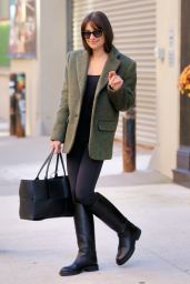 Lea Michele - Out in New York 10/29/2022