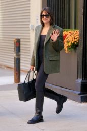 Lea Michele - Out in New York 10/29/2022