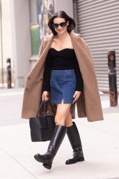Lea Michele Street Style 10/16/2022