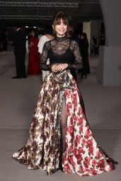 Lily Collins – Academy Museum Gala in Los Angeles 10/15/2022
