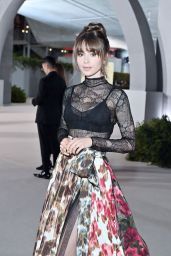 Lily Collins – Academy Museum Gala in Los Angeles 10/15/2022