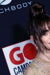 Lily Collins - Go Gala in Los Angeles 10/08/2022