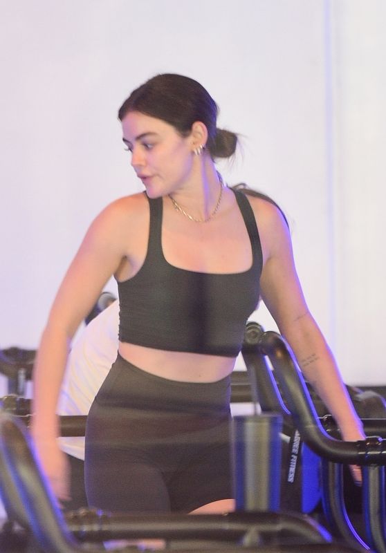 Lucy Hale - Hits the Gym in LA 10/29/2022