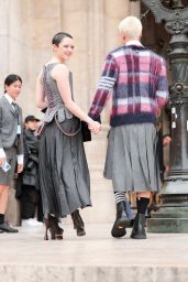 Maisie Williams - Thom Browne Fashion Show in Paris 10/03/2022