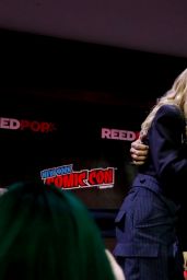 Meg Donnelly - The Winchesters Interview at NYCC 10/09/2022
