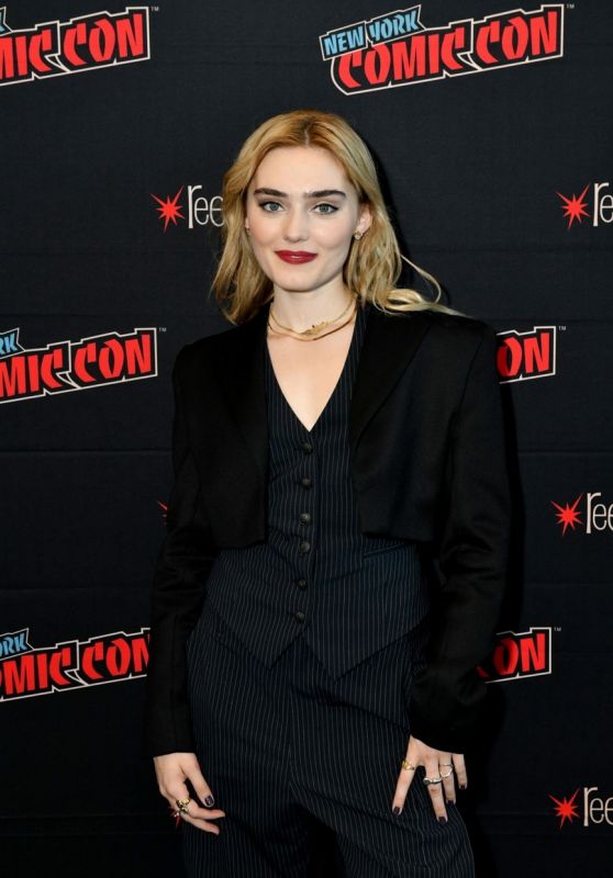 Meg Donnelly - The Winchesters Interview at NYCC 10/09/2022