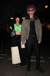 Megan Fox and MGK   Visiting a Recording Studio in Shoreditch 10 02 2022   - 15