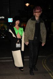 Megan Fox and MGK   Visiting a Recording Studio in Shoreditch 10 02 2022   - 70