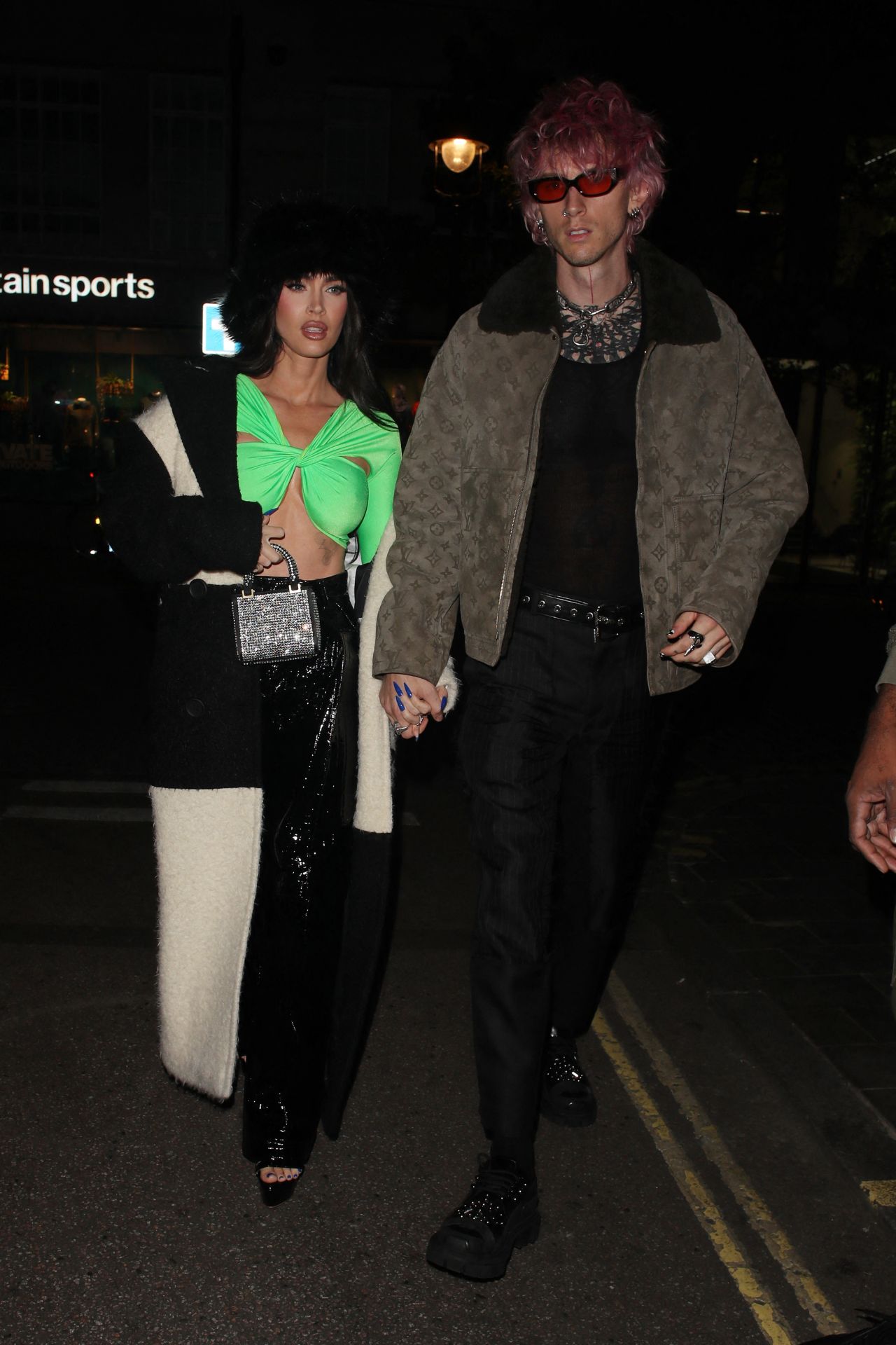 Megan Fox and MGK - Visiting a Recording Studio in Shoreditch 10/02