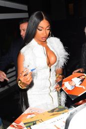Megan Thee Stallion - After Hosting and Performing on Saturday Night Live in New York 10/15/2022