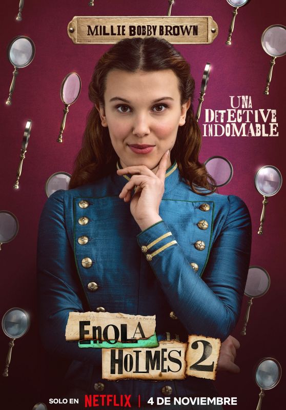 Millie Bobby Brown - "Enola Holmes 2" New Poster and Trailer #2