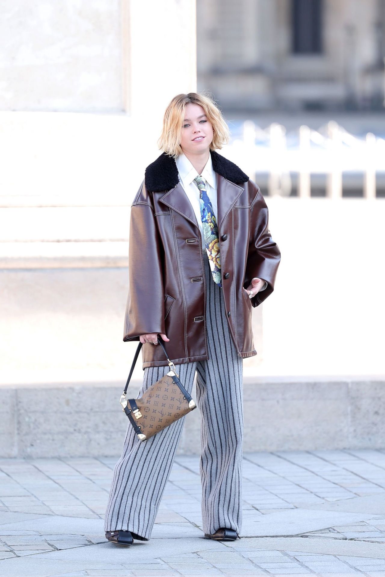 Milly Alcock Milly-alcock-louis-vuitton-show-in-paris-10-04-2022-5