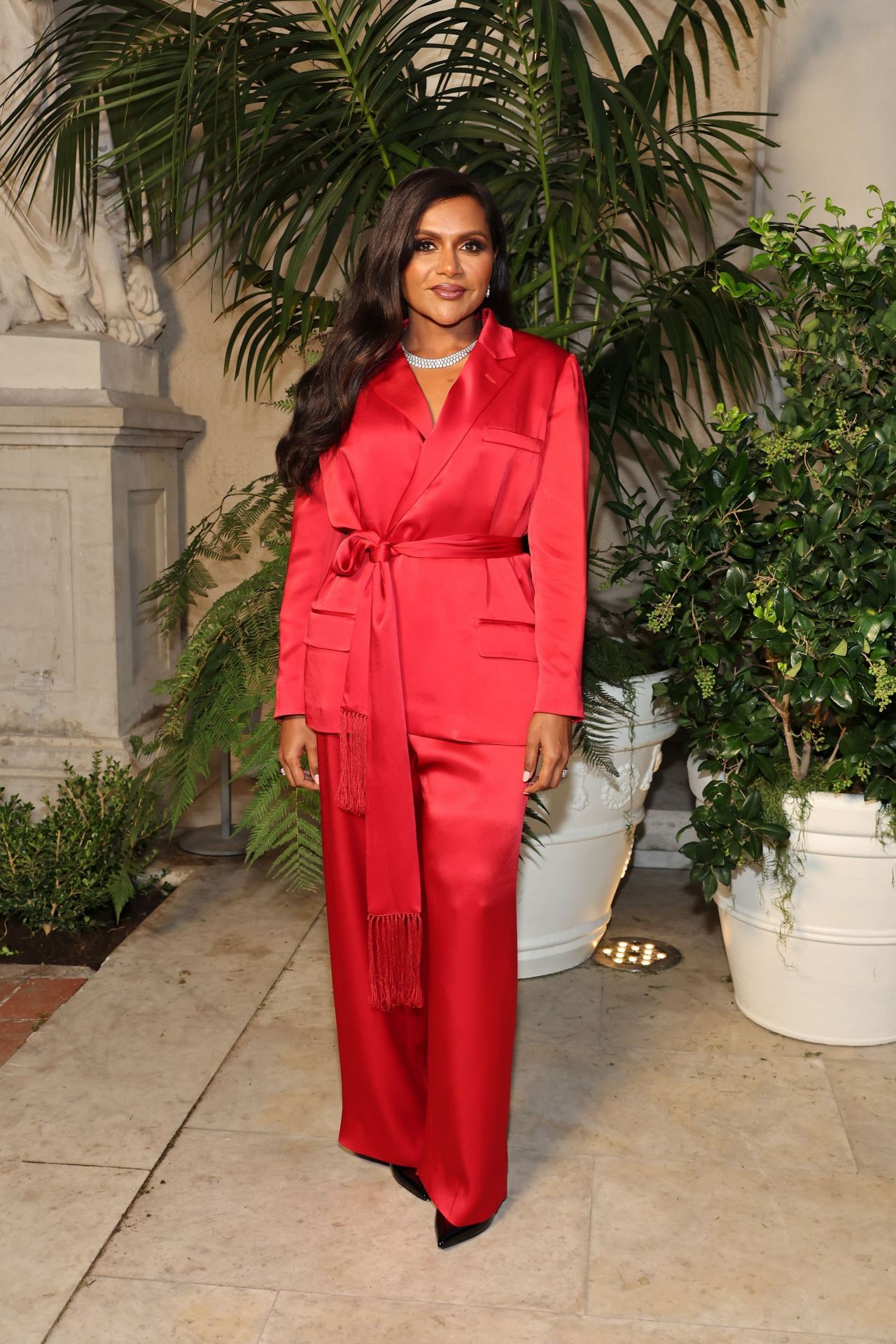 Mindy Kaling – Ralph Lauren SS23 Runway Show in San Marino 10/13/2022 ...