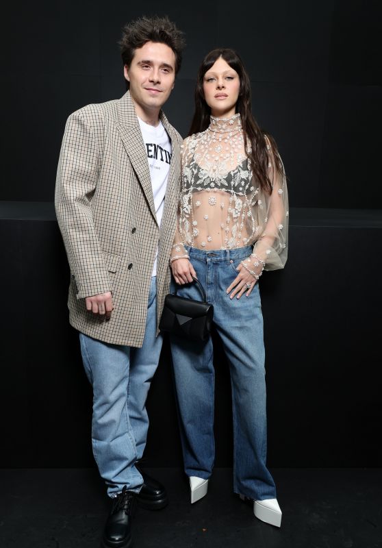 Nicola Peltz and Brooklyn Beckham - Valentino Show at Paris Fashion Week 10/02/2022