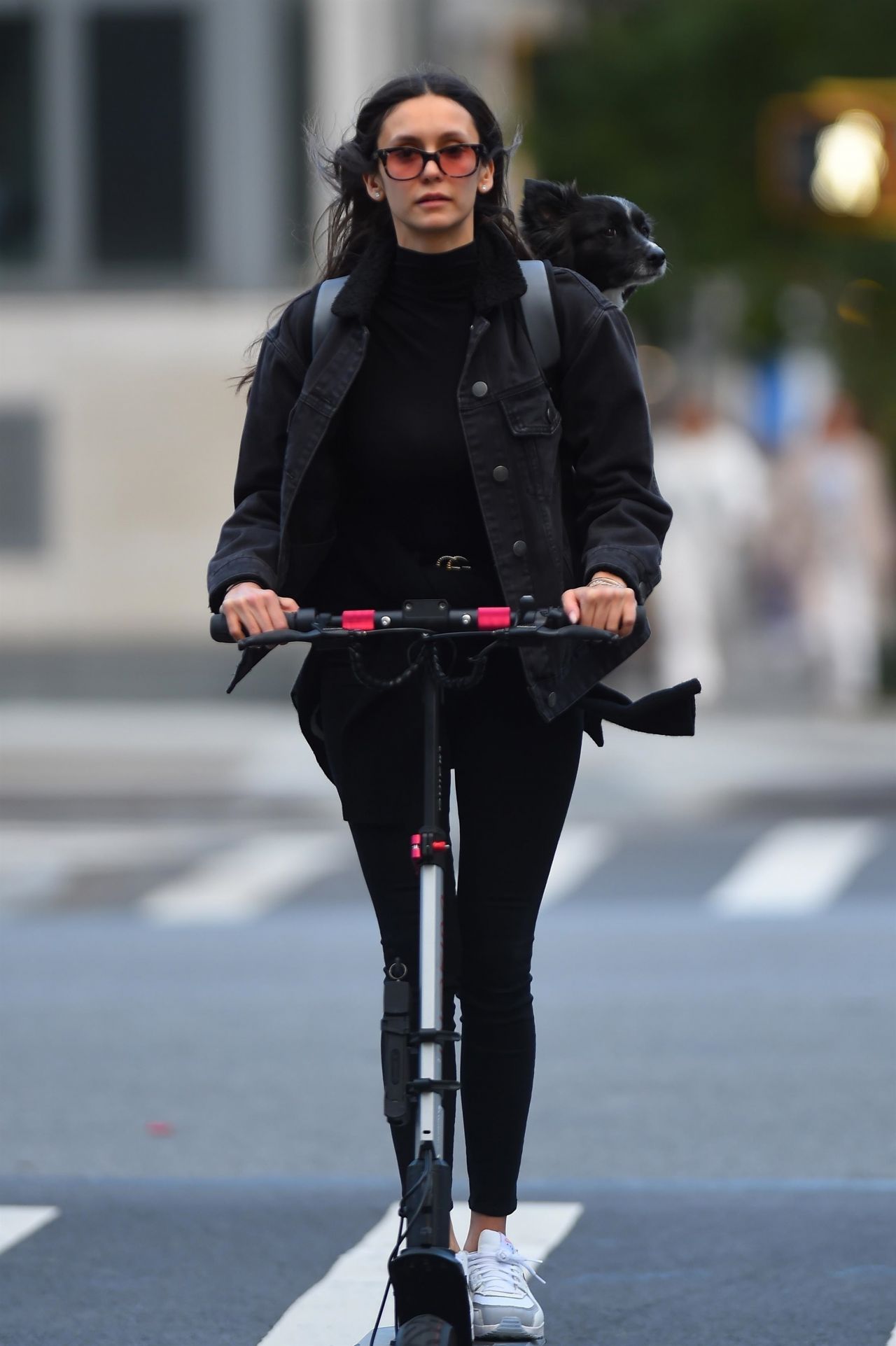 Nina Dobrev looks pretty in a floral minidress while enjoying a scooter  ride with beau Shaun