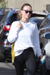 Olivia Wilde - Leaving Her Morning Workout in Studio City 10/18/2022