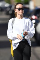 Olivia Wilde - Leaving Her Morning Workout in Studio City 10/18/2022