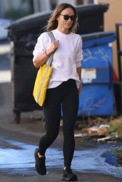 Olivia Wilde - Leaving Her Morning Workout in Studio City 10/18/2022