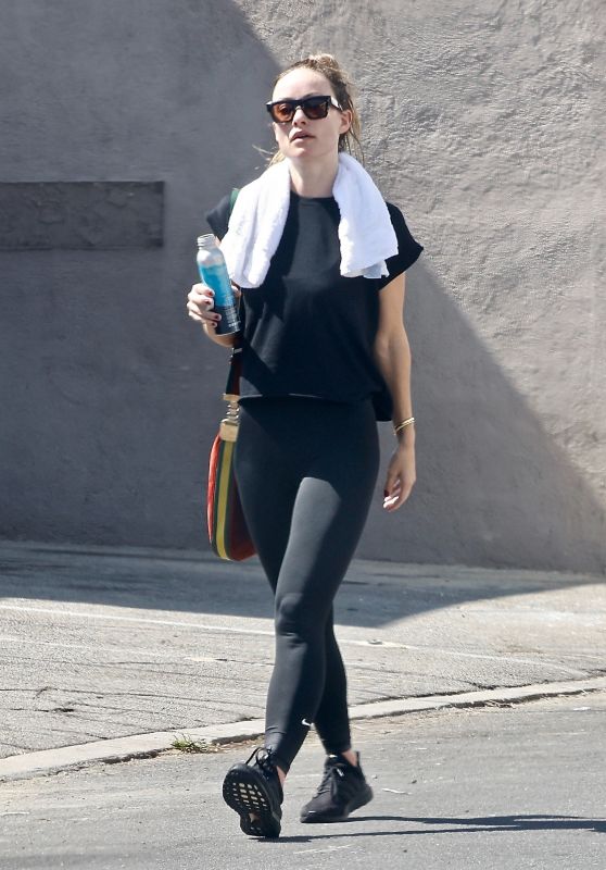 Olivia Wilde - Leaving the Gym in Studio City 09/30/2022