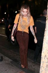 Paris Jackson at the Troubadour in West Hollywood 10/10/2022