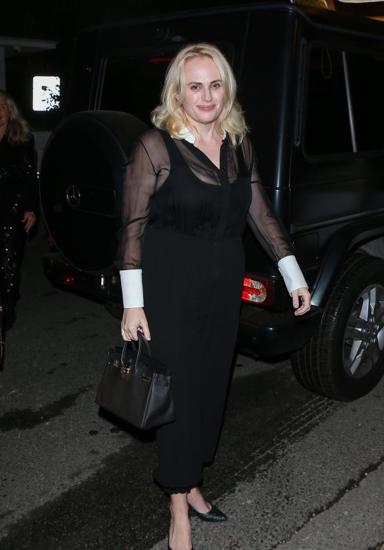 Rebel Wilson Night Out in Hollywood 10/14/2022
