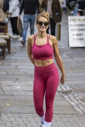 Rita Ora in Gym Ready Outfit "Humans Being Together" in North London 10/19/2022