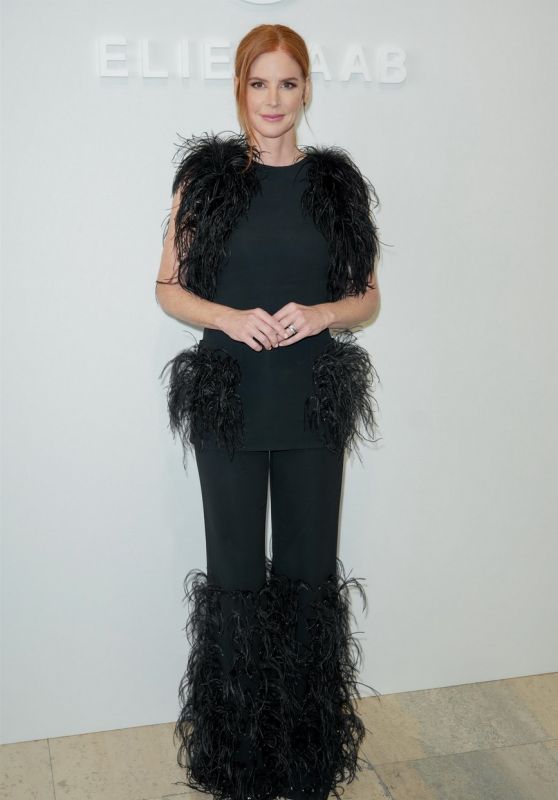 Sarah Rafferty - Elie Saab Fashion Show in Paris 10/01/2022