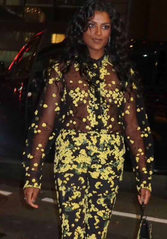 Simone Ashley - Arrives at Time 100 Next Gala in NYC 10/25/2022