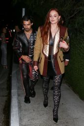 Sophie Turner and Joe Jonas - Academy Museum Gala After Party in New York 10/15/2022