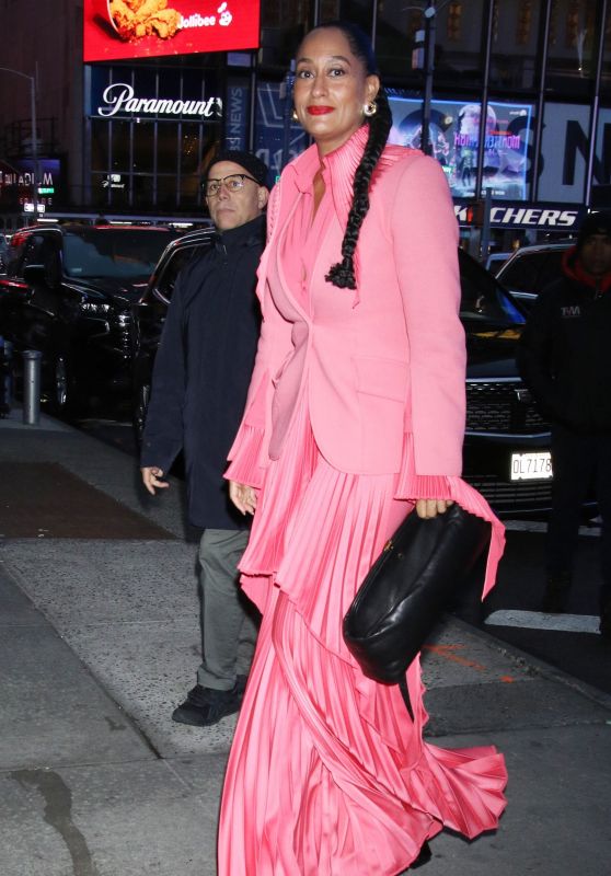 Tracee Ellis Ross in All-pink - GMA in New York 10/11/2022 • CelebMafia